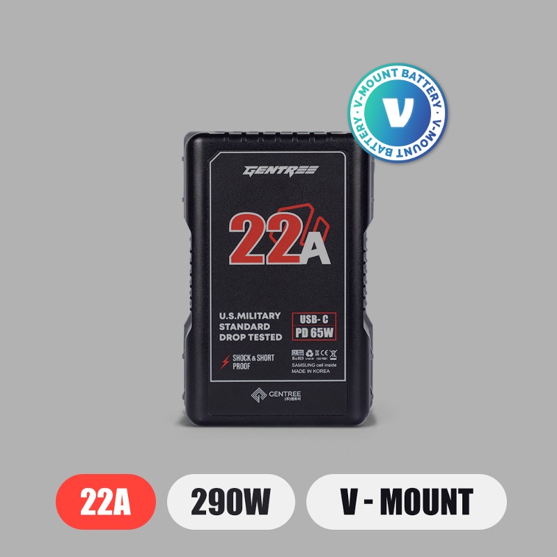 22A / 290W / V-MOUNT