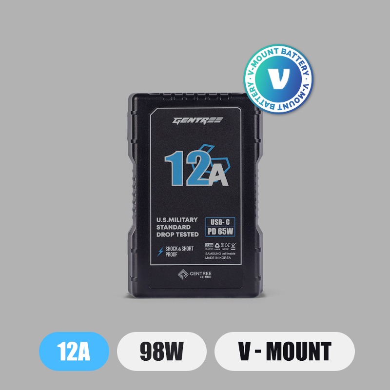 12A / 98W / V-MOUNT